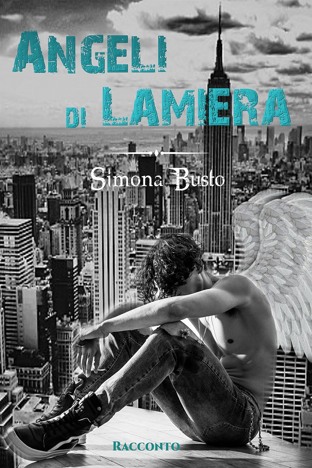 Copertina di Angeli di Lamiera: racconto breve